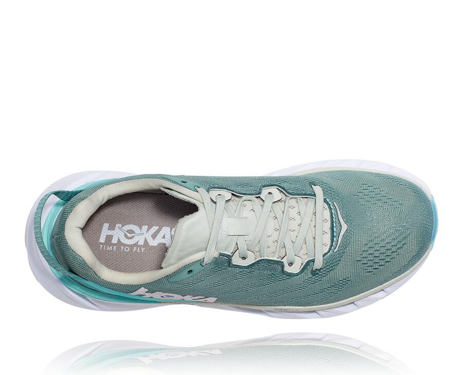 Tenis Hoka One One Mujer Azules/Blancos - Elevon 2 - PZIW80169